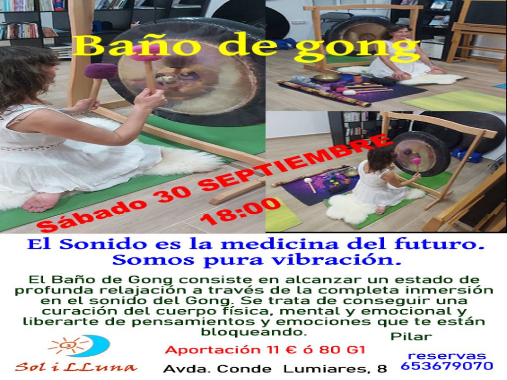 imagen Baño de Gong